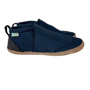 Kyrgies Tengries Blue Wool Felt Slippers Casual Size 44EU (11-11.5 US)